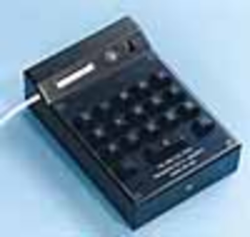 Handheld calculator invented