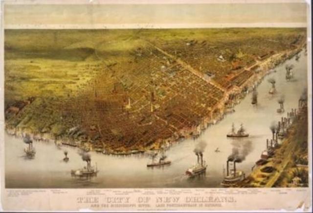 Spain closes Mississippi River