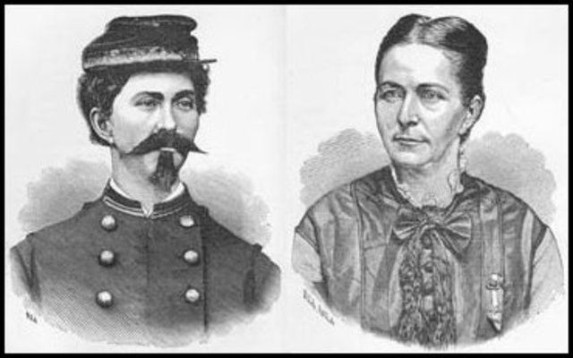 A number of women disguised themself as men so they could fight in the military.