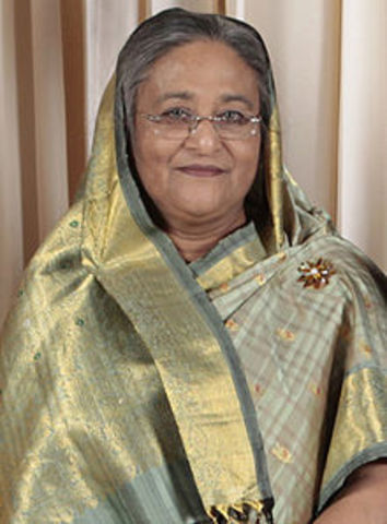 Sheikh Hasina Wajed elected