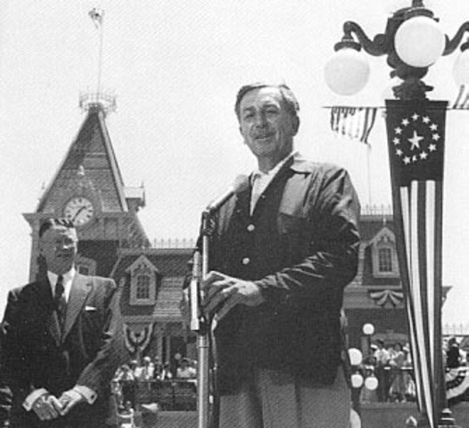 Disneyland Opens