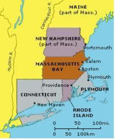 Formation of New Englnad Confederation