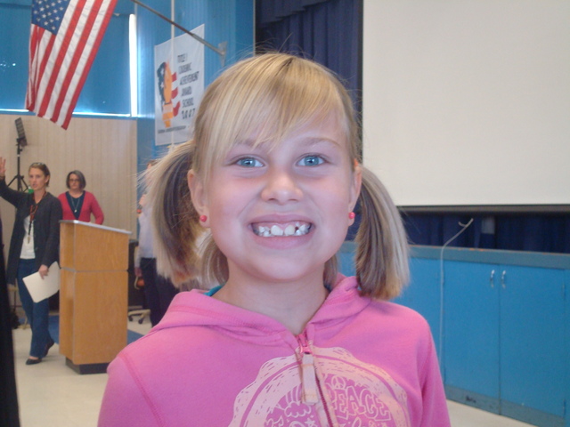 My little sister, Isabella, was born .