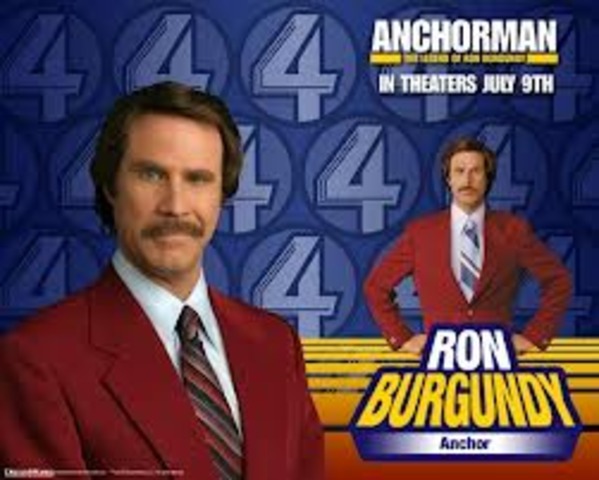 Veronica messes with the teleprompter