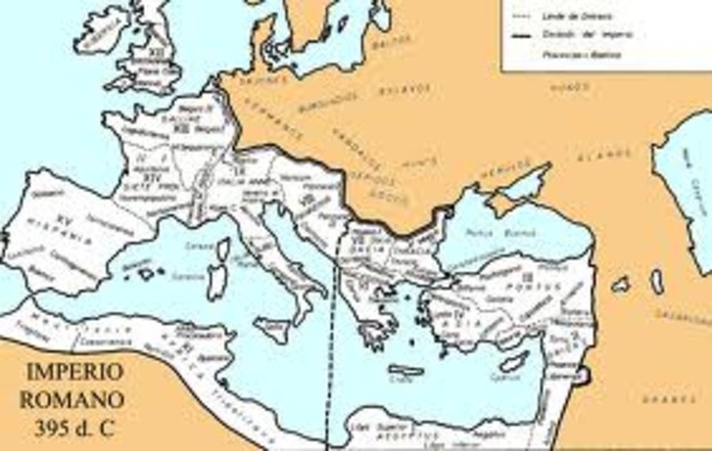 DIVISIÓN DEL IMPERIO ROMANO