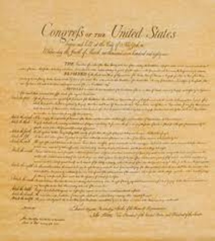 Bill of Rights Ratified