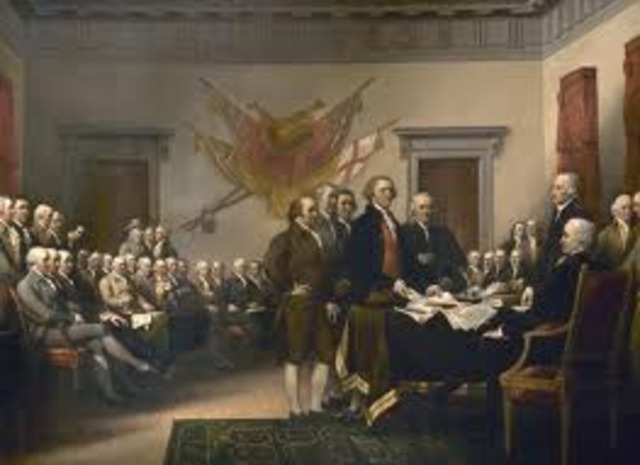 Independence from Great Britain