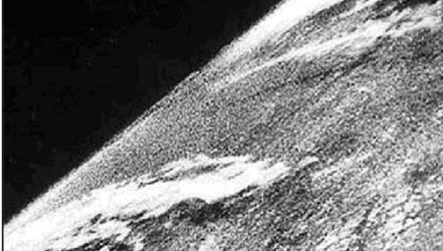 The First Photo From Space