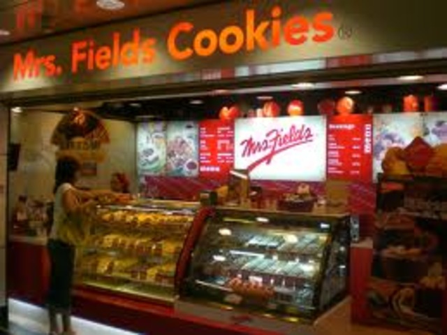 Mrs. Fields cookies was founded by Debbi Fields