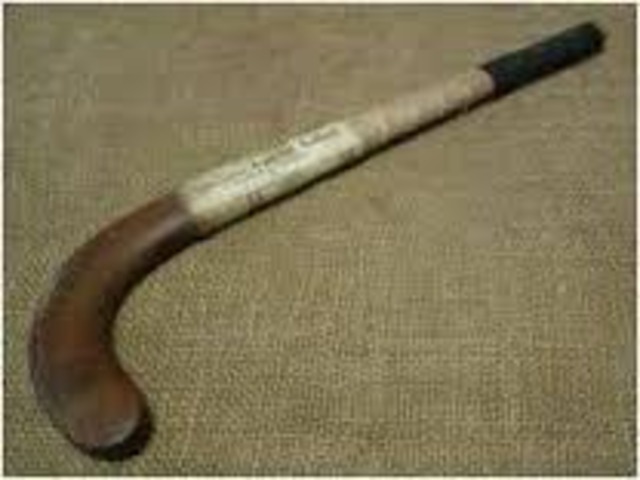 First Field Hockey Stick