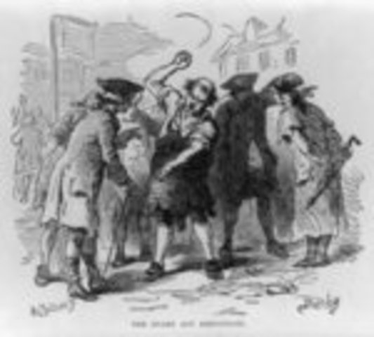 Parliament Repeals Townshend Act