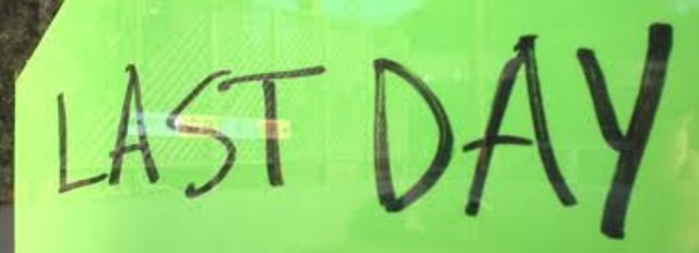 Last day of elementary school!