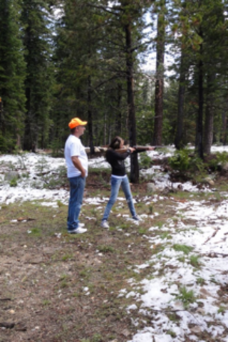 I Shot My First Gun !