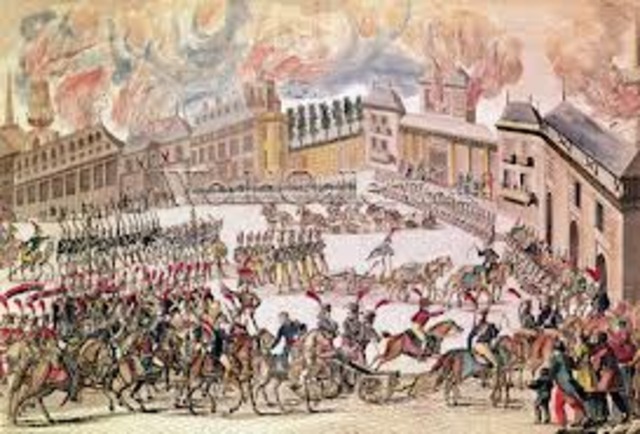 Napoleon Enters Moscow