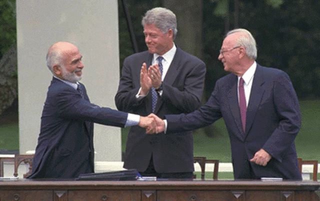 Israle Palestine peace accord signed