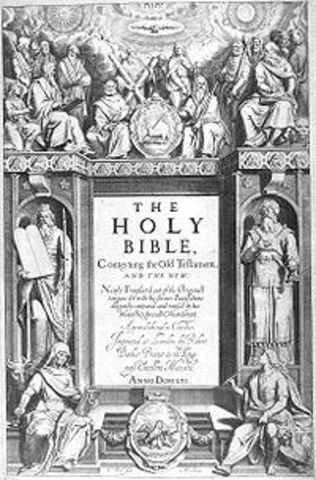 King James Bible Published