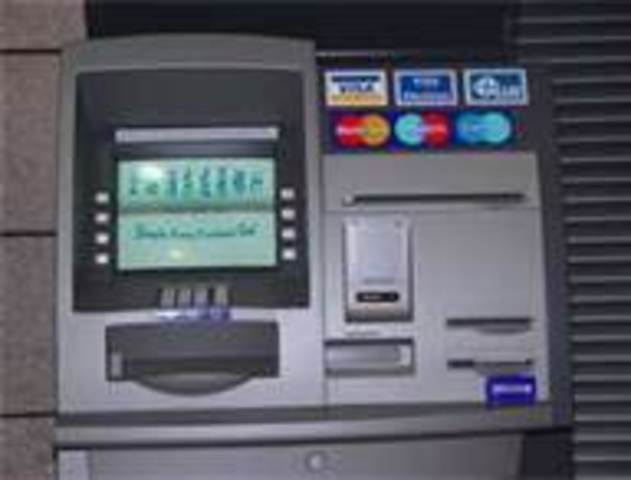 ATM Machines and internet was created
