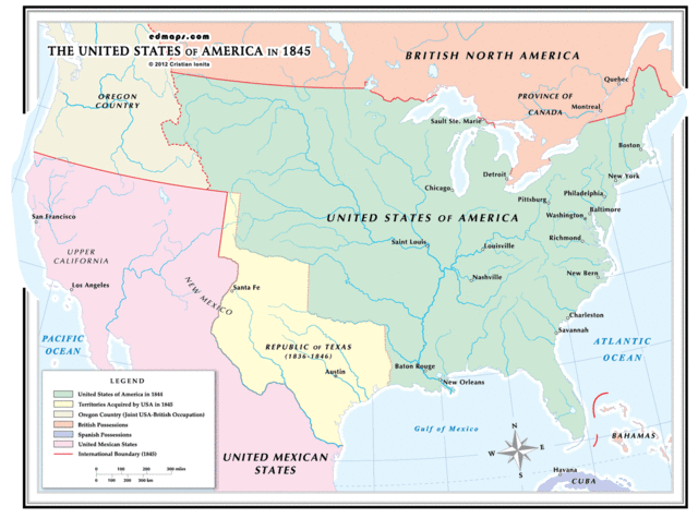 Texas Joins the United States