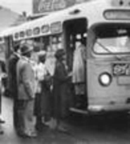 Montgomery Bus Boycott over