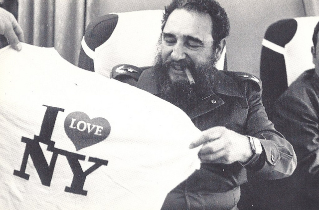 Castro Arrives in New York