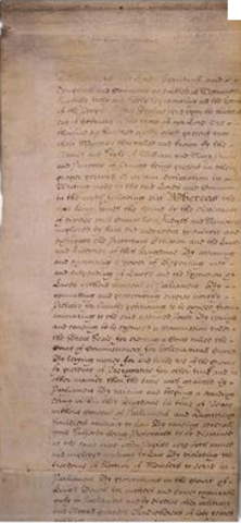 English Bill of Rights is Signed