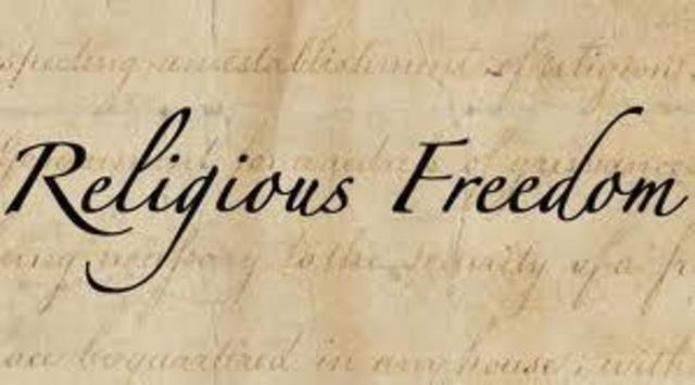 Ordinance of Religious Freedom