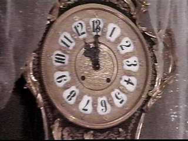 The sound of a striking clock reminds Sarah that she needs to save her brother, sarah frees herself from the vision