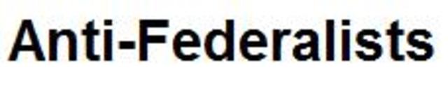 Anti-Federalist articles appear