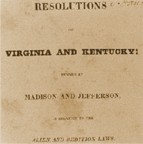 Kentucky and Virginia Resolutions