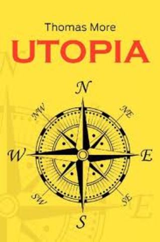 1516-Thomas more's Utopia is published