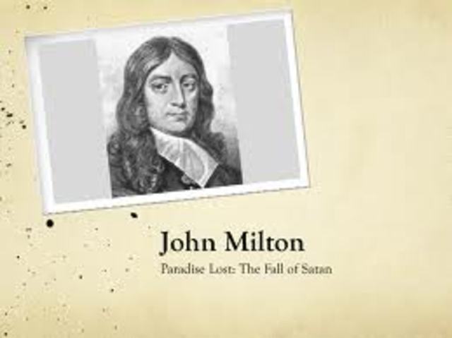 John Milton begins Paradise Lost