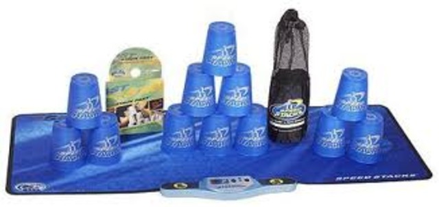 I made it to the speed stacking team!