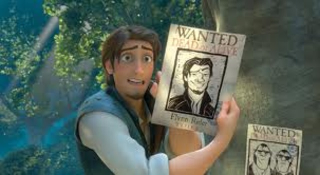 Flynn Rider is introduced as a possible theif or antagonist