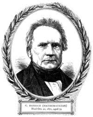Charles Babbage anuncia el motor analítico