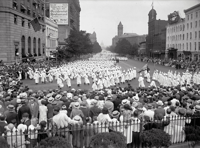KKK march in Washington, D.C.