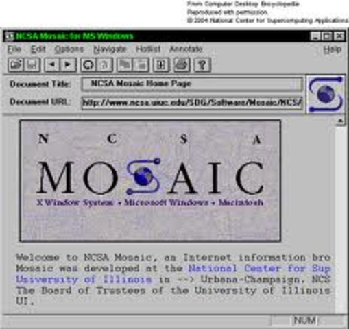 Mosaic se abre a la web