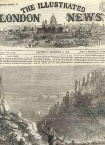 Newspapers are first published in London