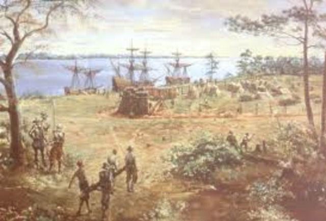 First permanent English settlement in North America is established in Jamestown, Virginia.