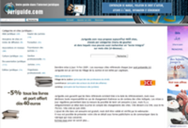 Lancement de Juriguide.com