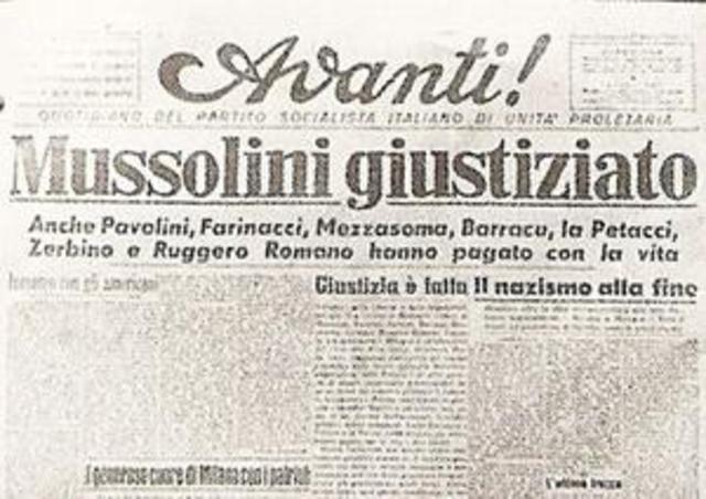 Mussolini becomes editor of Avanti