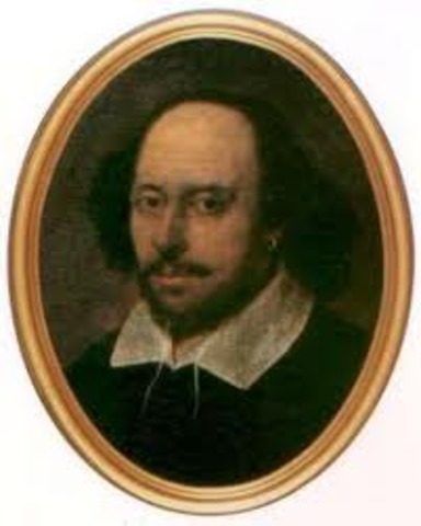 William Shakespeare, the Bard of Avon, is born