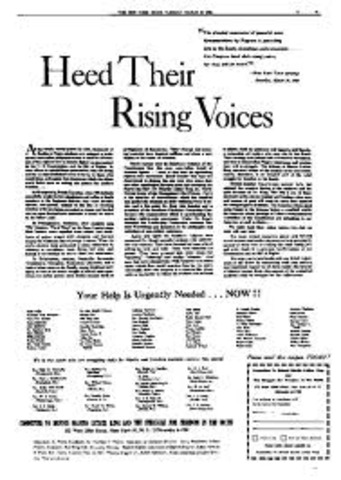 New York Times v. Sullivan