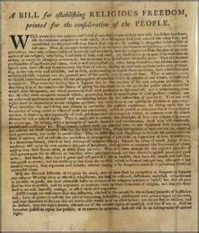 Ordinance of Religous Freedom