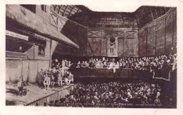 Globe Theatre is built in London.