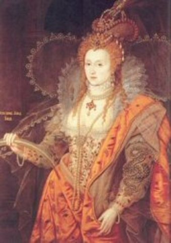 1558 Elizabeth becomes queen of England