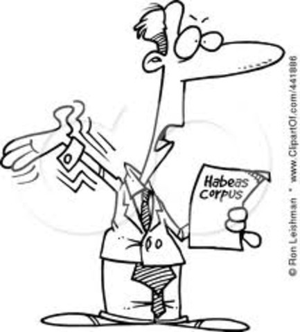 Habeas Corpus en Inglaterra