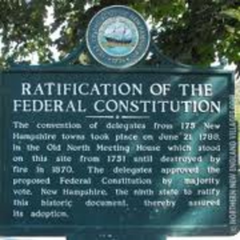 new hampshire ratifies constitution