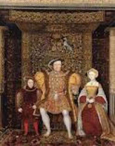 Henry 8th proclaims himself head of church of england