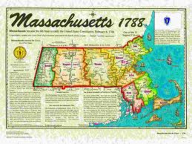 Massachusetts Ratifies the Constitution