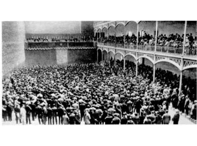 pilota lekuan bildu ziren higarren estatuko diputatuak.